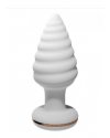 Вибропробка анальная "Butt Plugs Unicorn", Белый