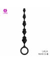 Анальная цепочка с эрекционным кольцом "Lala", Черный