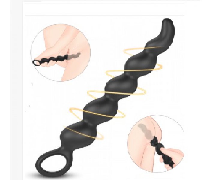 Анальная елочка "Steve", Черный