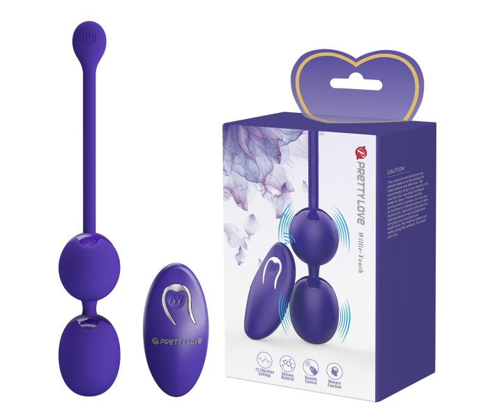 Вагинальные виброшарики с пультом ДУ