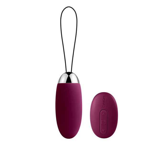 Elva Фиолетовый Вибростимулятор со встроенным аккумулятором