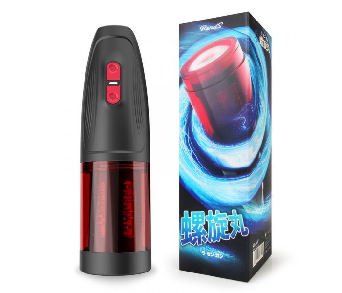 МАСТУРБАТОР С ВИБРАЦИЕЙ 10 возвратно-поступательных движений, 10 режимов ротации,