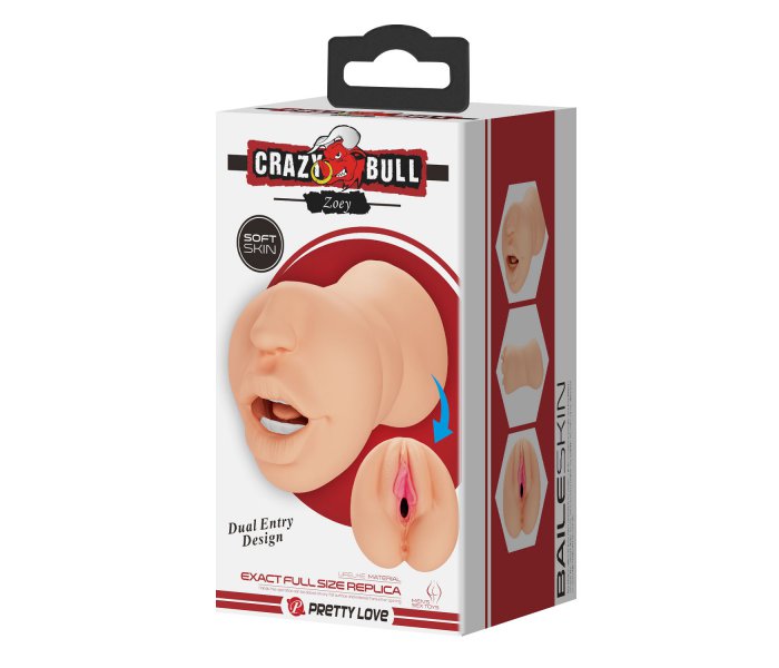 Мастурбатор "Crazy Bull Sarah", Светлый