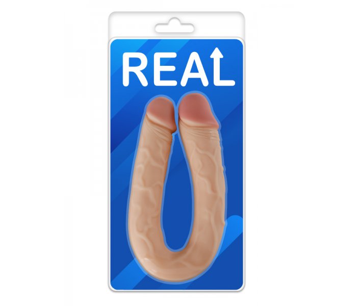 10070/ Двусторонний фаллоимитатор REAL