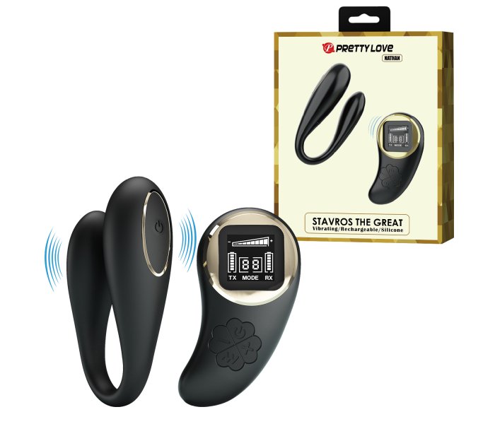 Носимый вибростимулятор с пультом управления