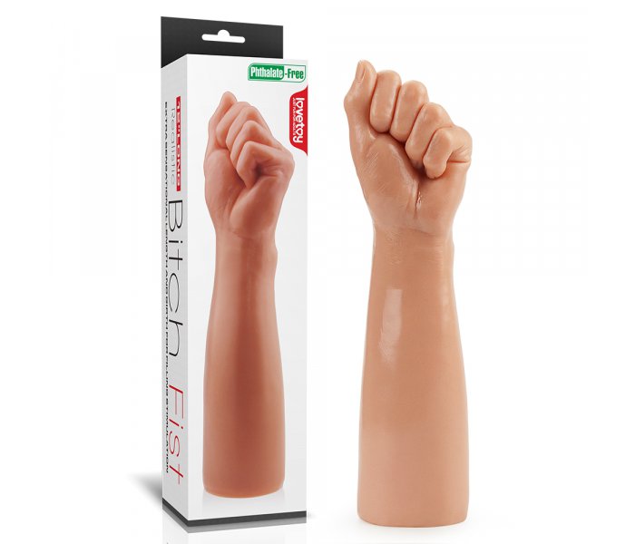 Стимулятор рука "King Size Realistic Bitch Fist 12", Светлый