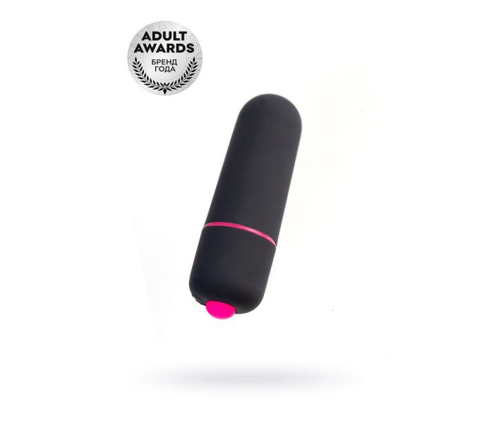 Вибропуля A-Toys Braz ABS пластик, черный, 5,5 см, O 1,7 см
