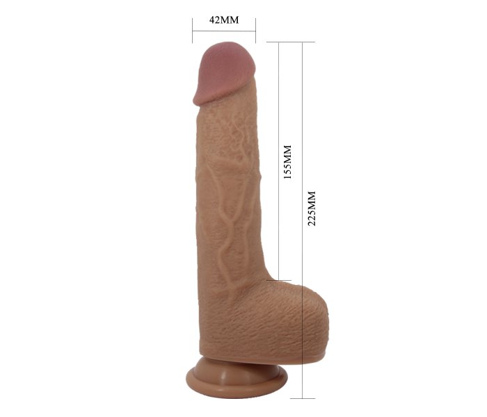 Фалоимитатор с вибрацией "Tommy", Светлый