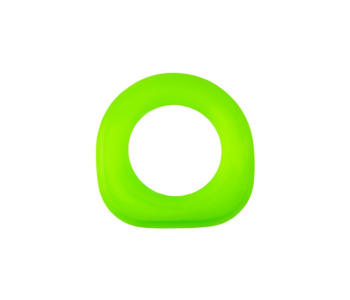 Эрекционное кольцо на пенис Eromantica Peak, силикон, зеленое, 4,5 см