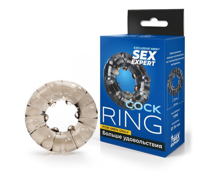 КОЛЬЦО ЭРЕКЦИОННОЕ наружный D 40 мм, внутренний D 15 мм