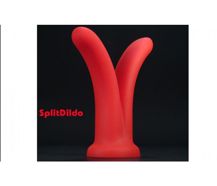 SplitDildo, Красный