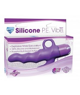 Стимулятор простаты Silicone P.E. Vibe Spiral фиолетовый