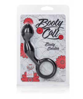 Анальная пробка Booty Call Booty Exciter - Black из силикона черная