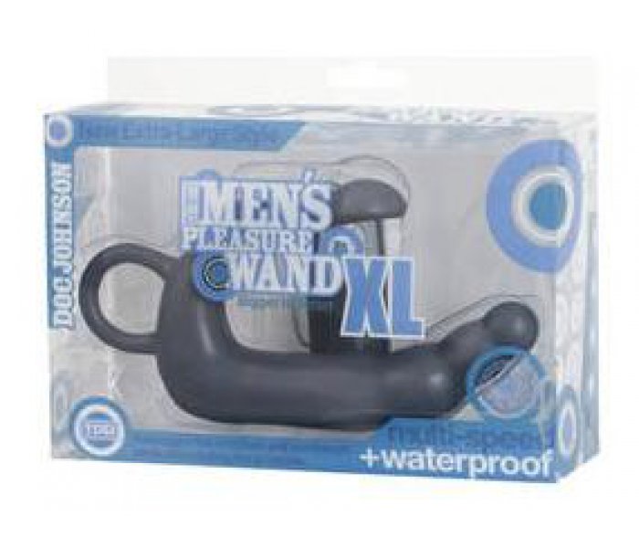 Стимулятор простаты Men's Pleasure Wand extra large серый