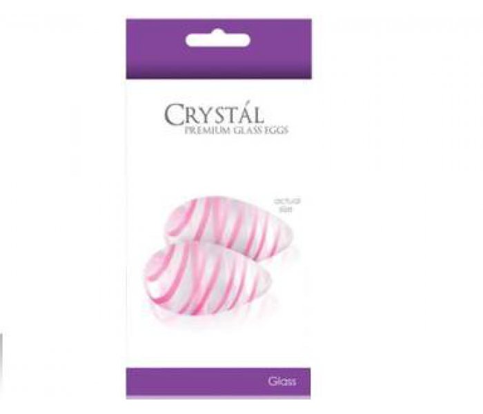 Вагинальные шарики из стекла CRYST'AL KEGEL EGGS