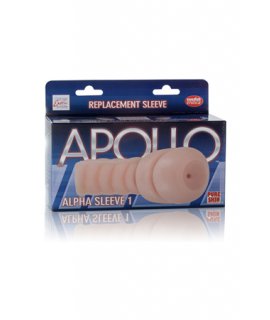 Мастурбатор-анус вставка Apollo™ Replacement Sleeve Alpha Sleeve 1 телесная