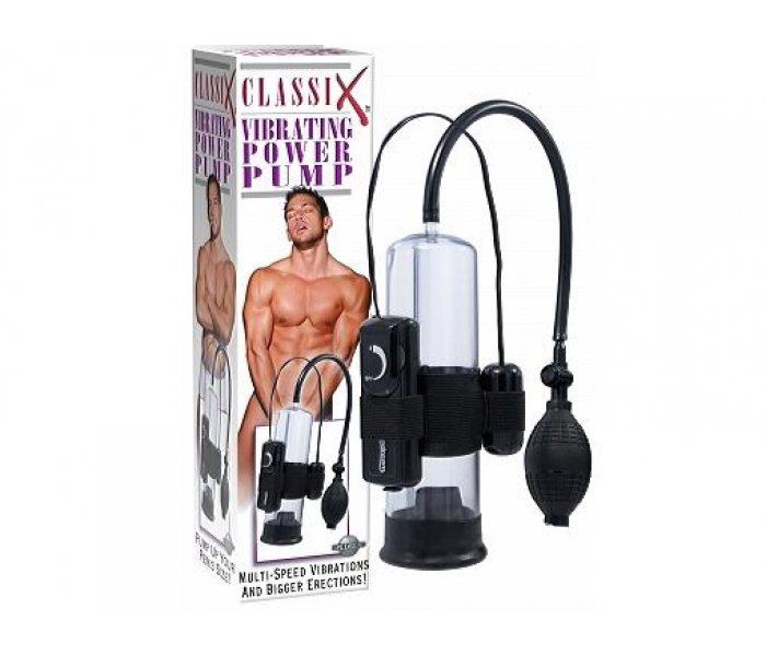 Помпа мужская Classix Vibrating Pump с вибрацией