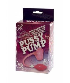 Помпа для клитора розовая Pink Pussy Pump