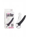 Страпон на пенис Silicone Love Rider Dual Penetrator черный