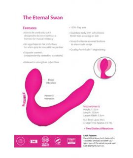 58916 SW3  Безременнлй страпон The Eternal Swan